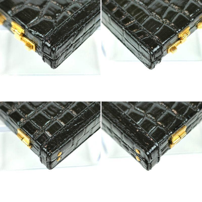 モリケン 未使用級 BALLY カードケース 名刺入れ アタッシュケース型