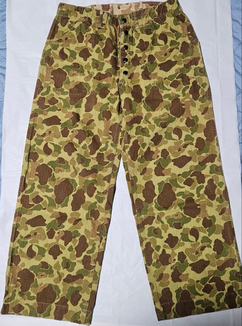WAREHOUSE 1224 USMCダックハンターカモパンツ サイズ31