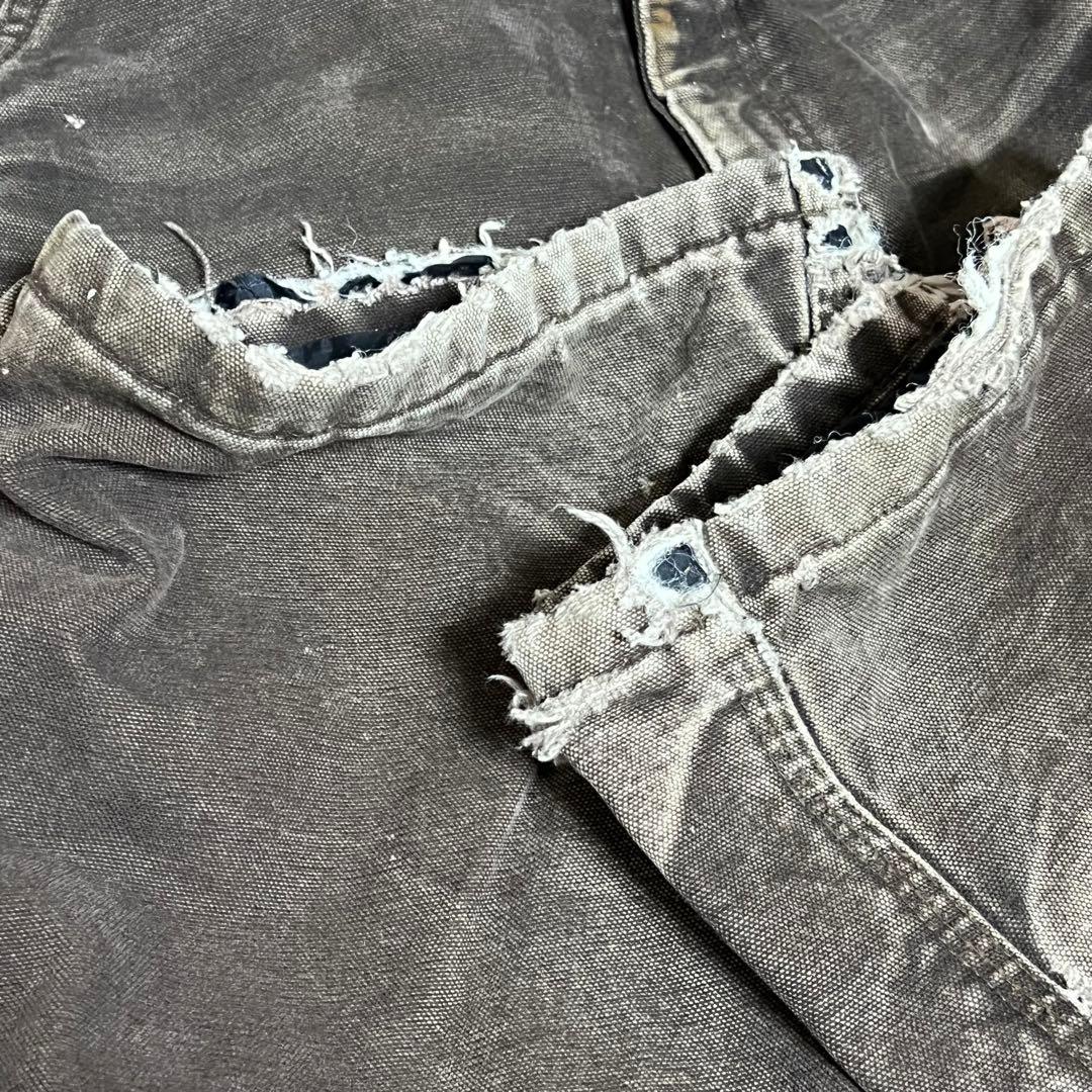 Carhartt（カーハート）ダック オーバーオール/ブラウン/US古着