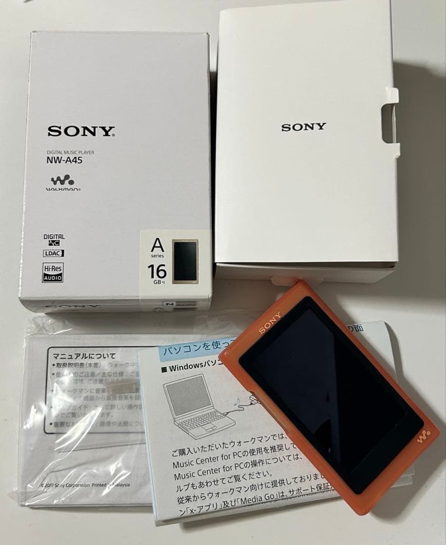 SONY ウォークマン　NW-A45