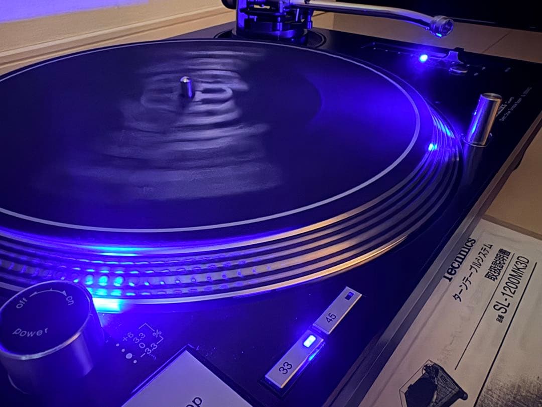 【整備済】technics ターンテーブル SL 1200 MK3D