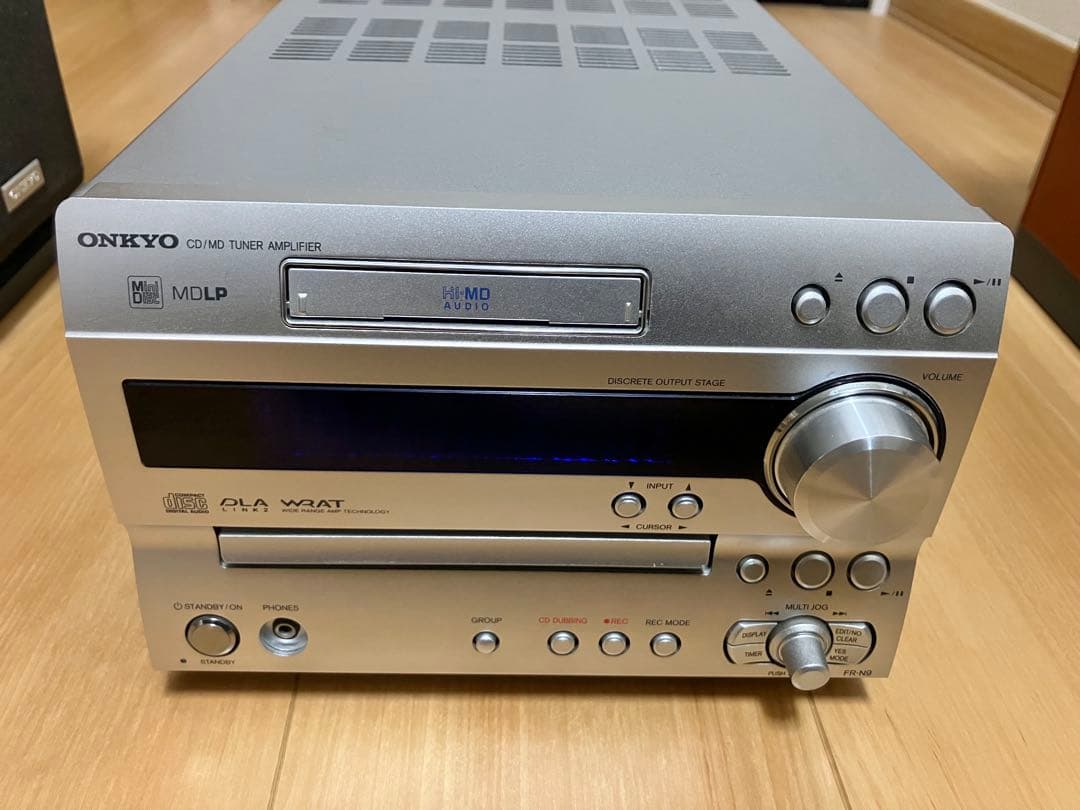 ONKYO X-N9 FR-N9 D-N9 高音質MD/CDコンポ　リモコン付