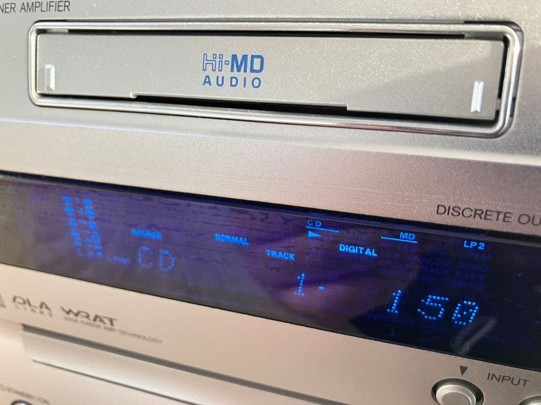 ONKYO X-N9 FR-N9 D-N9 高音質MD/CDコンポ　リモコン付