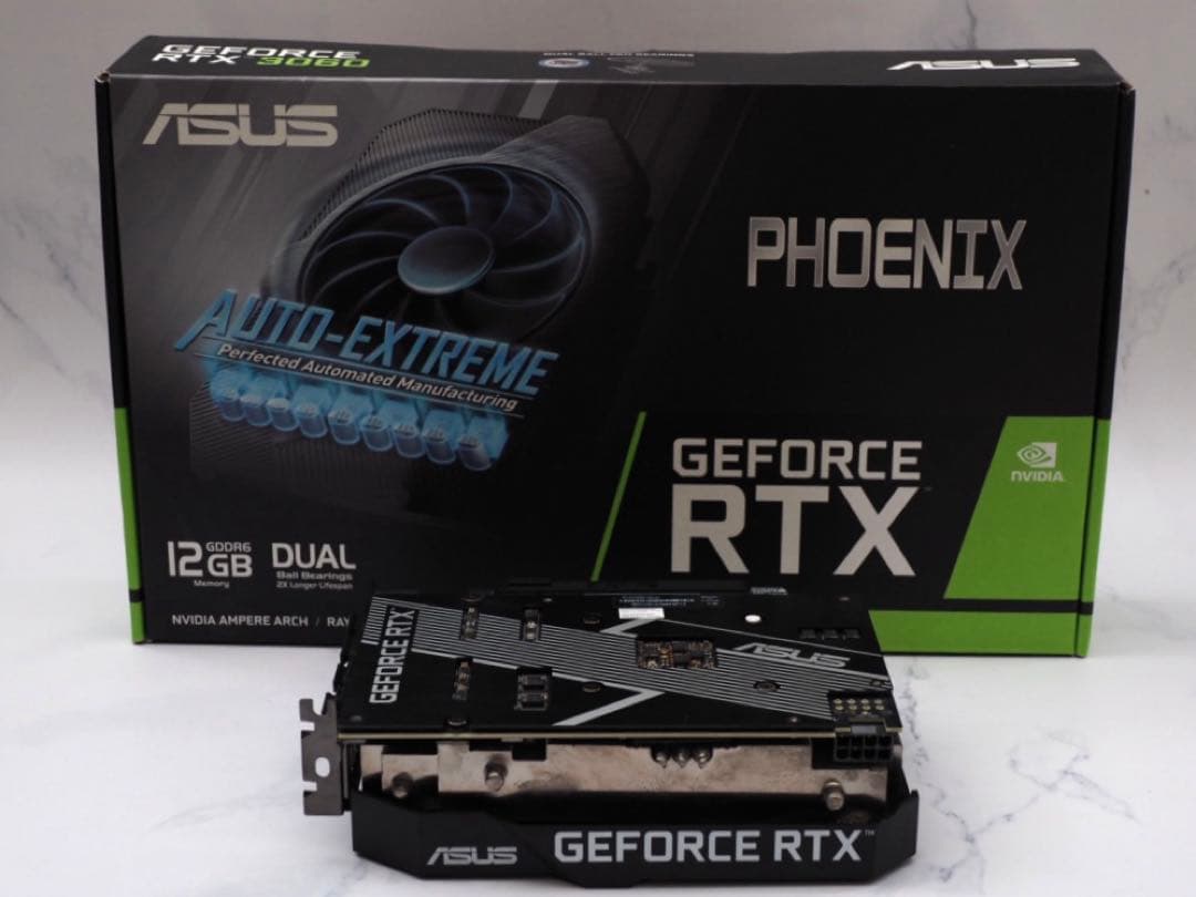 グラフィックボード・グラボ・ビデオカード ASUS PHOENIX PH-RTX3060-12G-V2
