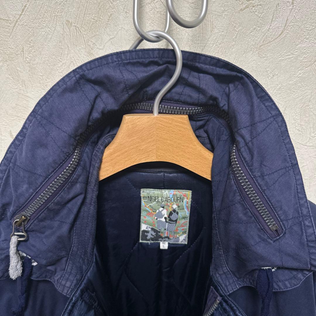 ナイジェルケーボン　ミリタリー　アウター　ジャケット　オールド　旧タグ　コットン
