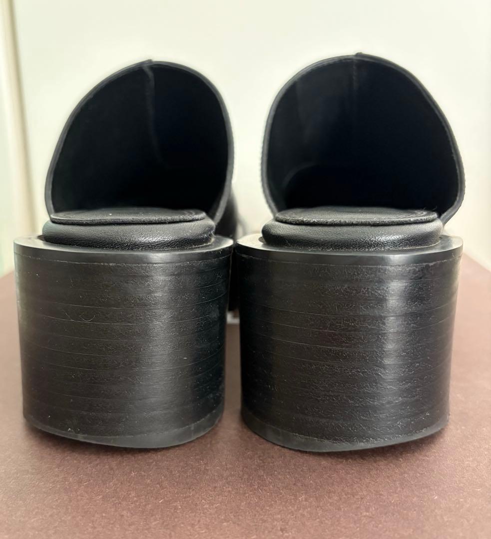 ALM. VIVLOS LEATHER MULES （ブラック）36