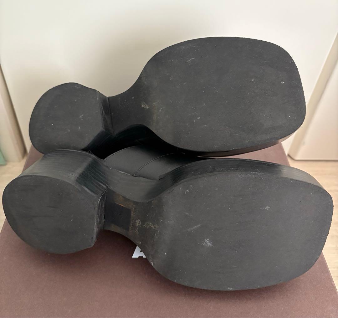 ALM. VIVLOS LEATHER MULES （ブラック）36