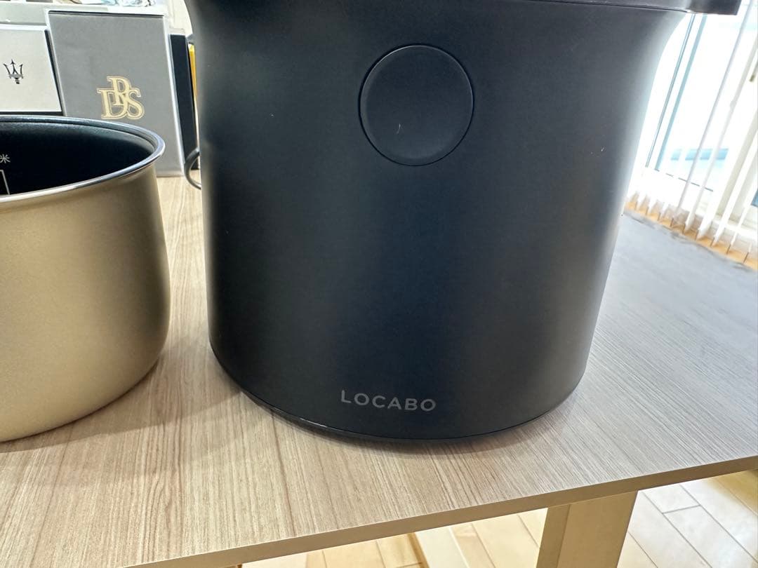 LOCABO 炊飯器 ブラック
