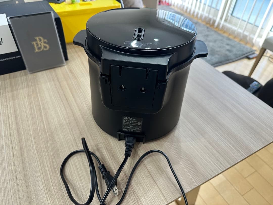 LOCABO 炊飯器 ブラック