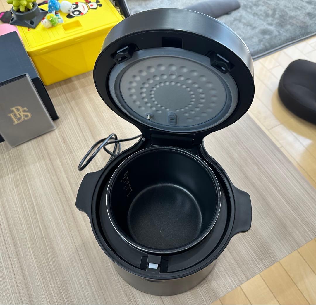 LOCABO 炊飯器 ブラック