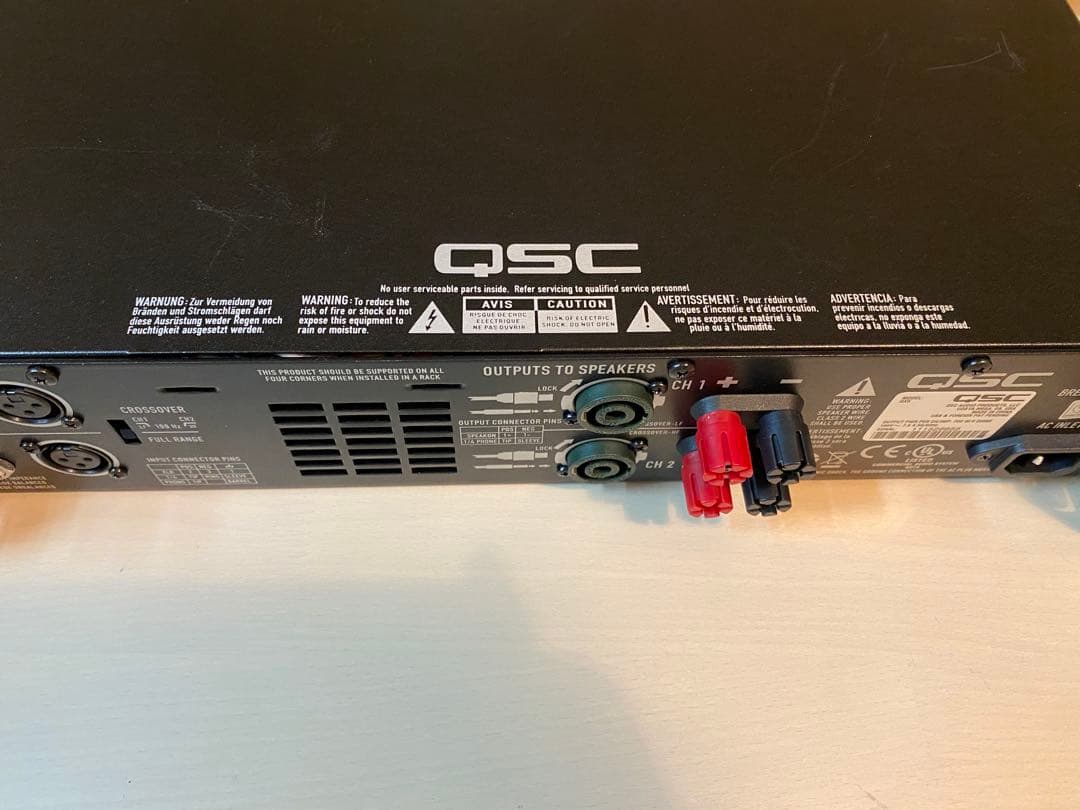 QSC GX5 パワーアンプ