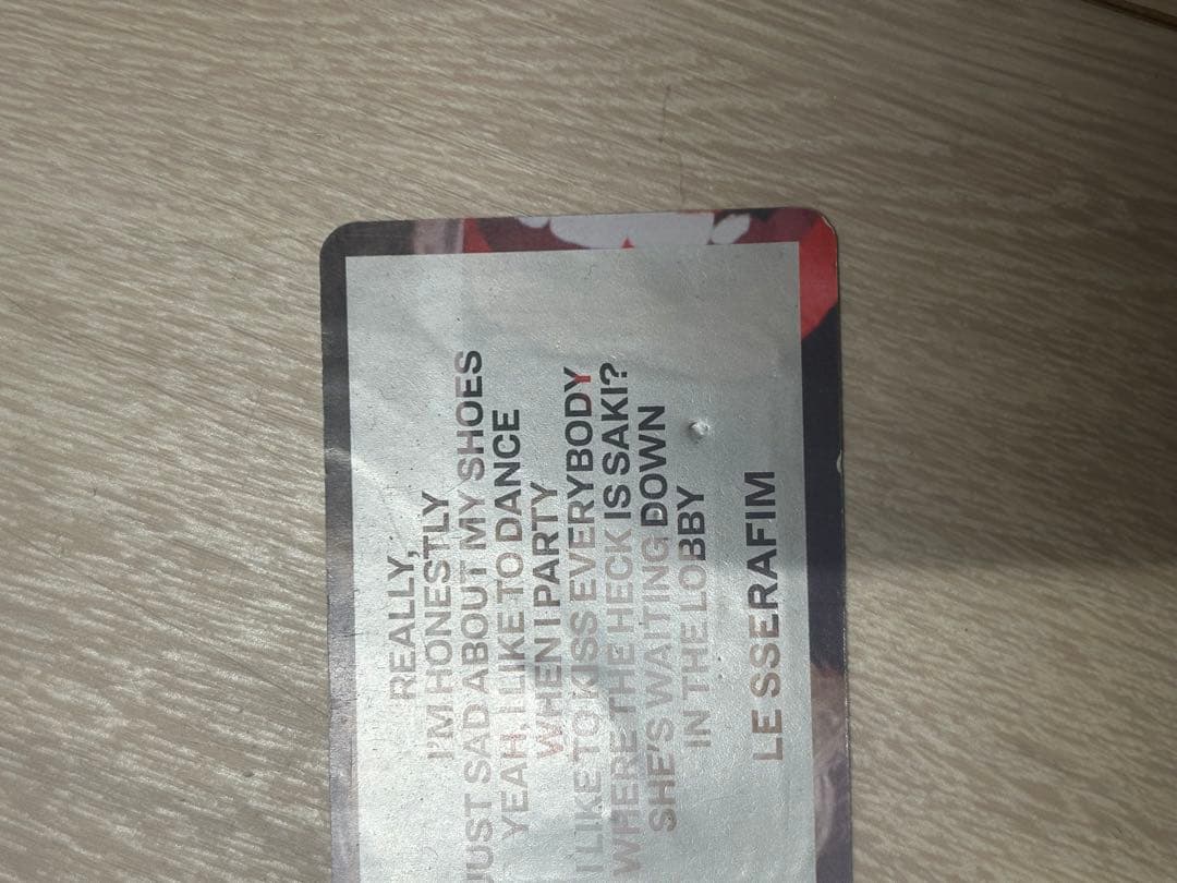 LE SSERAFIM トレカ バラ売り(チェウォン多め)