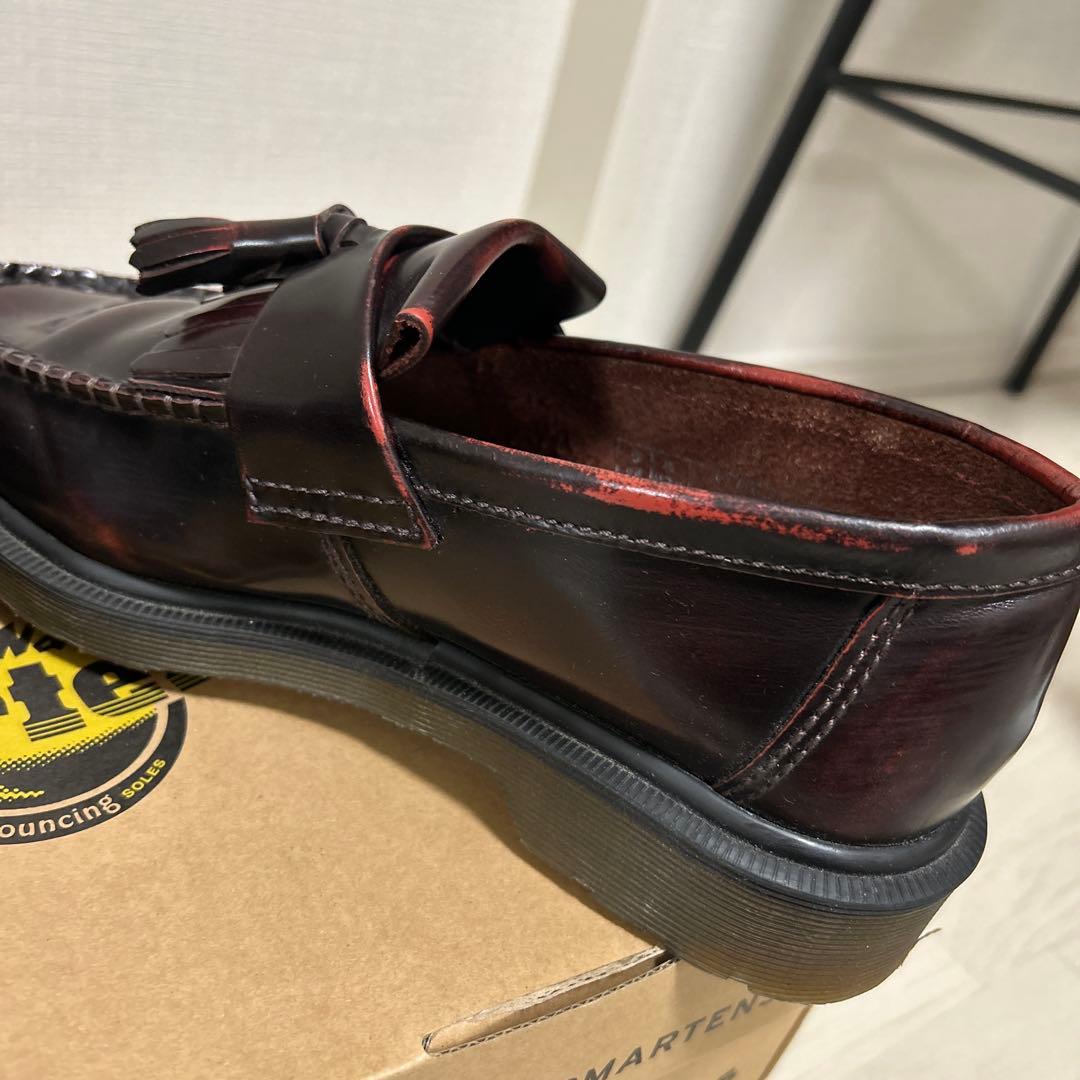 Dr.Martens ドクターマーチン タッセル ローファー チェリーレッド