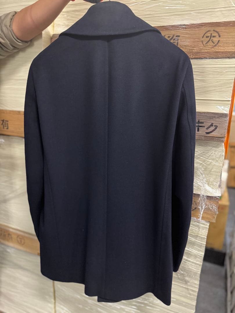 ②Louis Vuitton ネイビー ピーコート(新品未着用)48サイズ