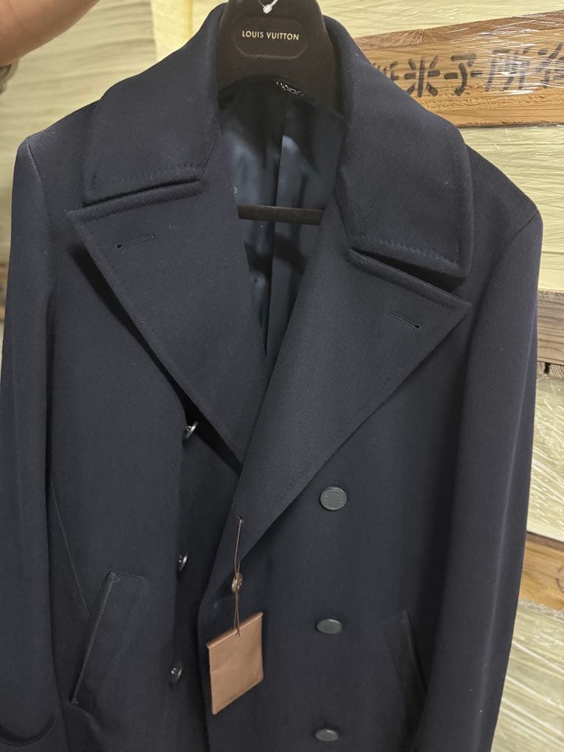 ②Louis Vuitton ネイビー ピーコート(新品未着用)48サイズ