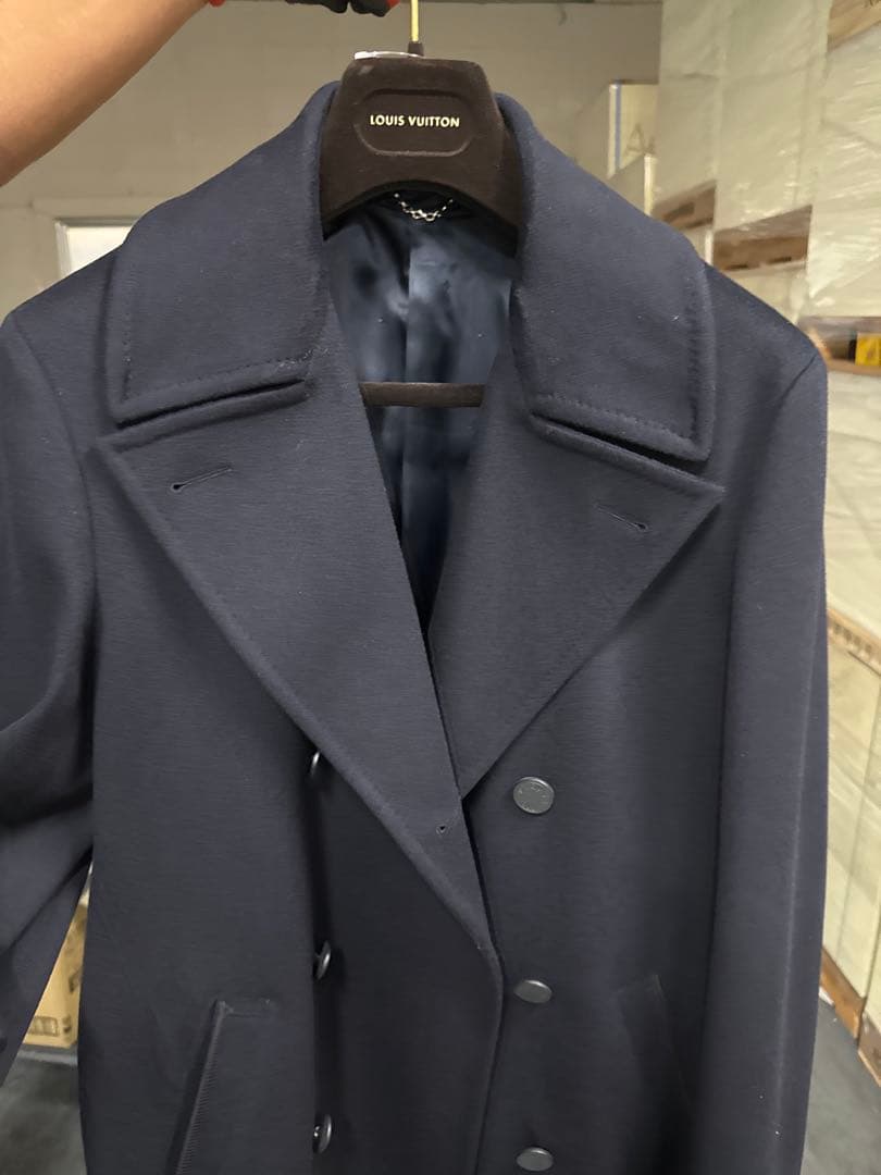 ②Louis Vuitton ネイビー ピーコート(新品未着用)48サイズ