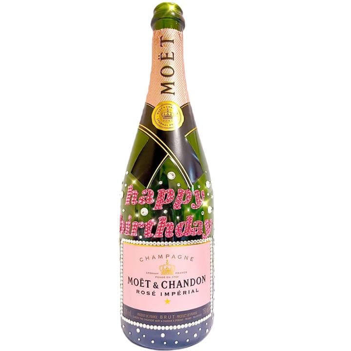 シャンパンデコ　オリシャン　スワロフスキー　名入れ　記念　誕生日　お祝い　ギフト