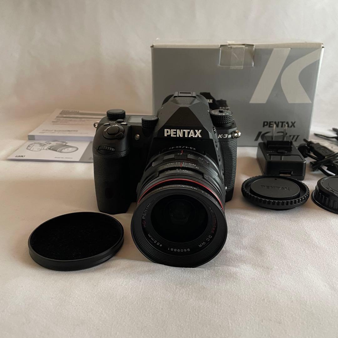 PENTAX K-3 mark III 20-40 Limitedレンズキット