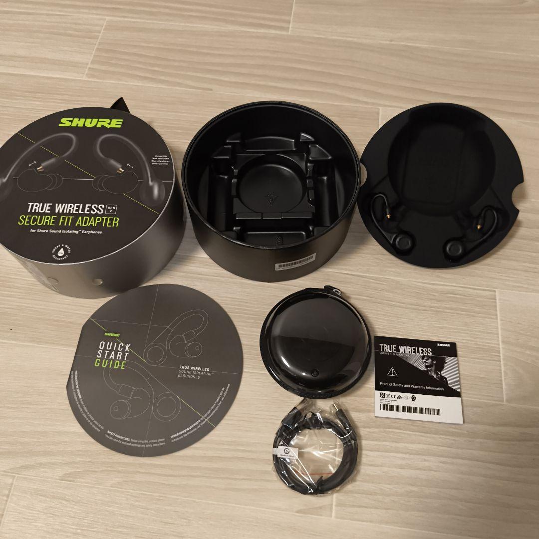 SHURE RMCE-TW2 ワイヤレスイヤホン 箱付き
