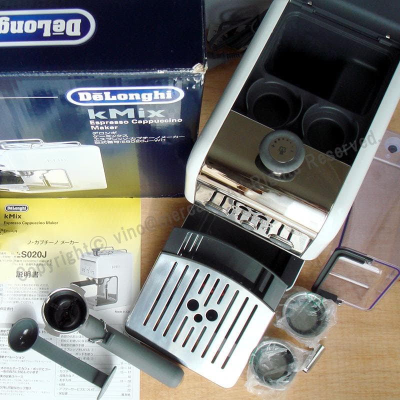 美品 デロンギ ケーミックス エスプレッソ・カプチーノメーカ ES020J-WH