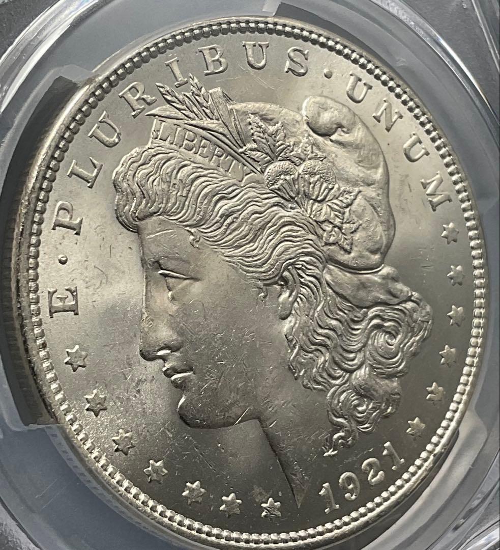 1921-P モルガンダラー PCGS MS64 Morgan dollar