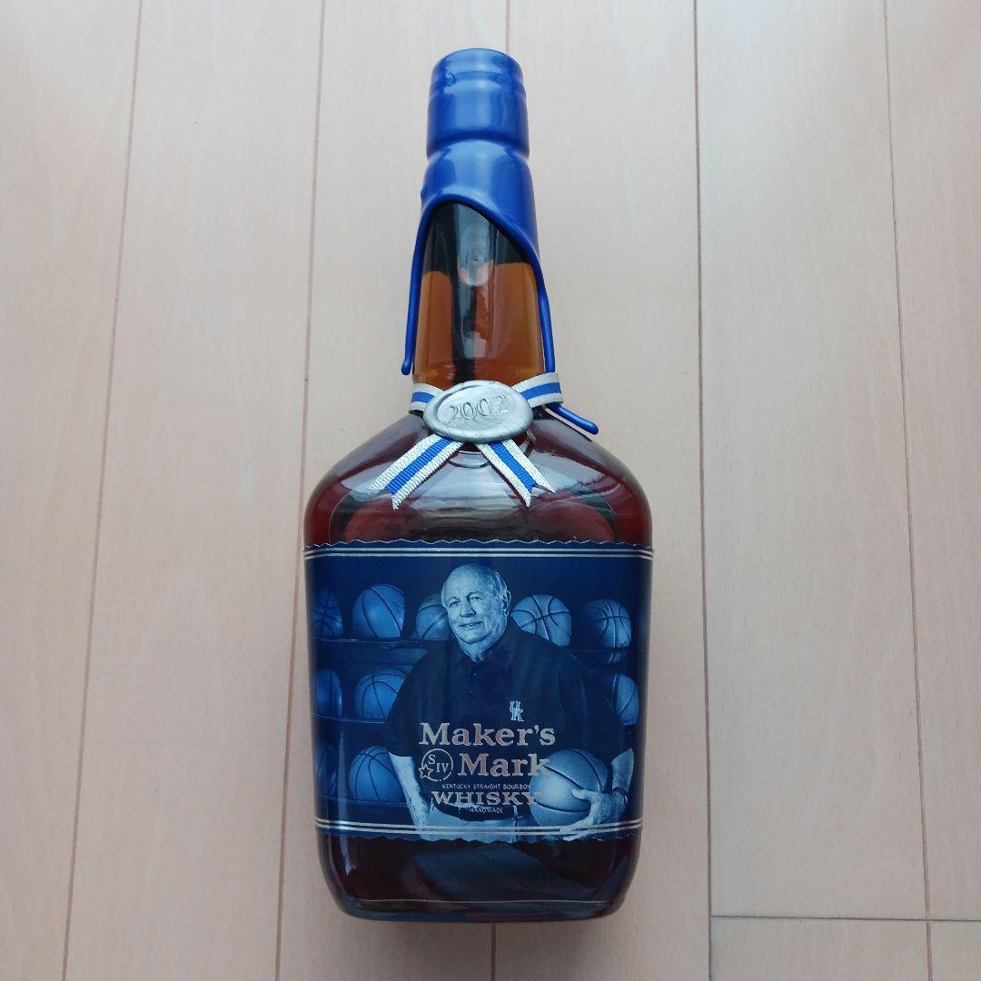 Maker's Mark 2002年限定　バスケットボール記念 ブルートップ