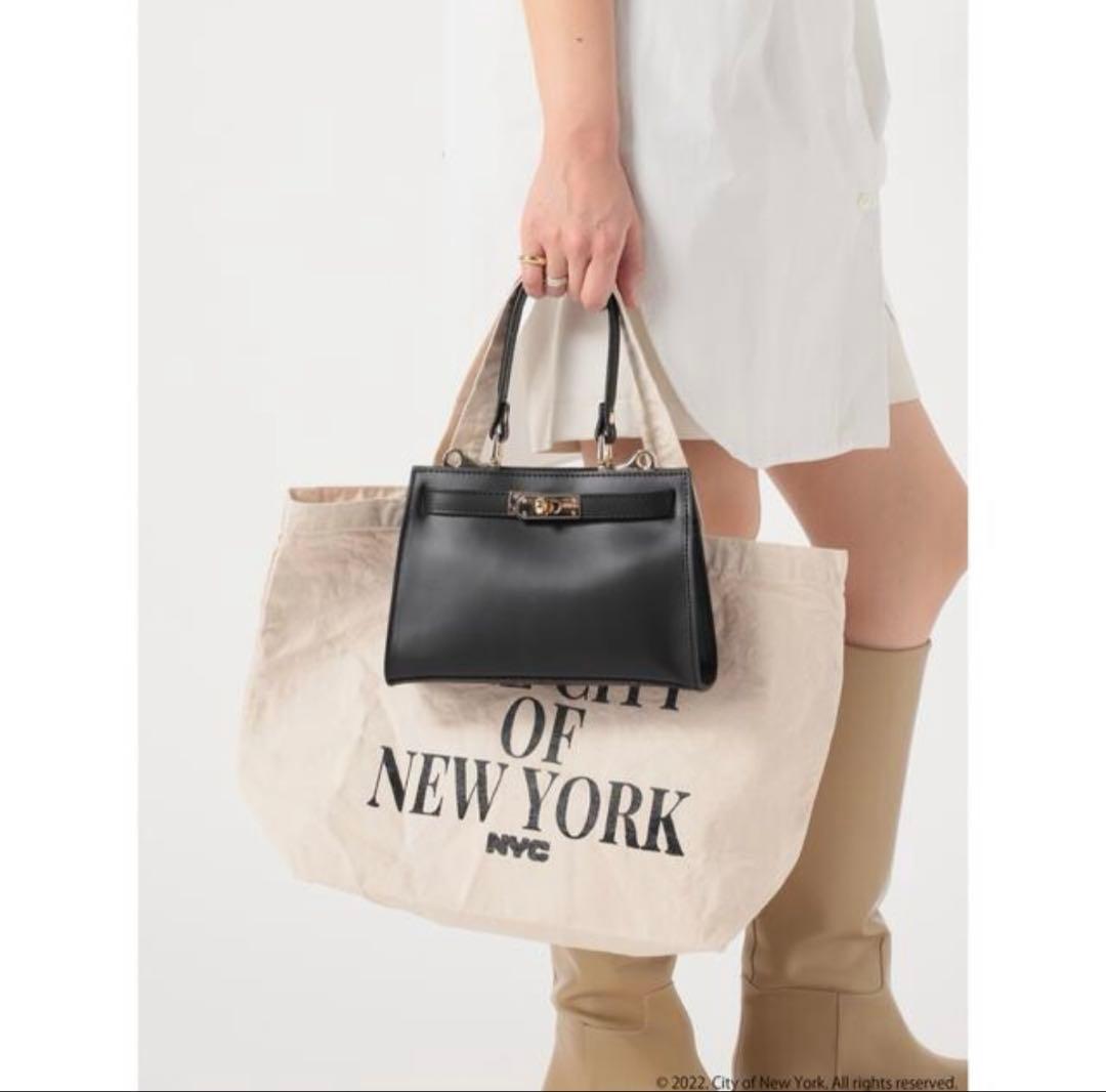 オウレンティCLASSIC 2WAY ショルダーバッグ ブラック