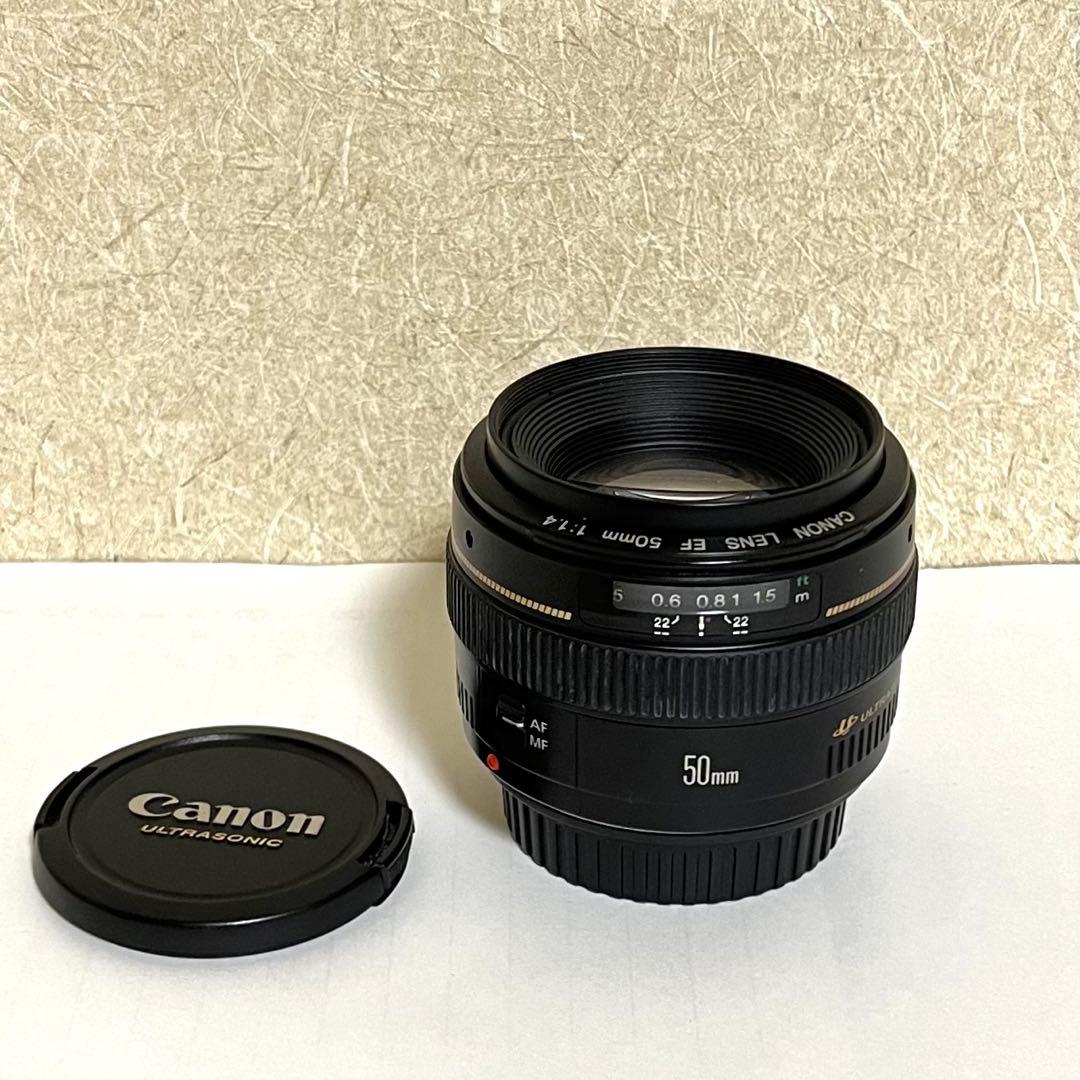 【ジャンク品】Canon EF 50mm f/1.4 レンズ
