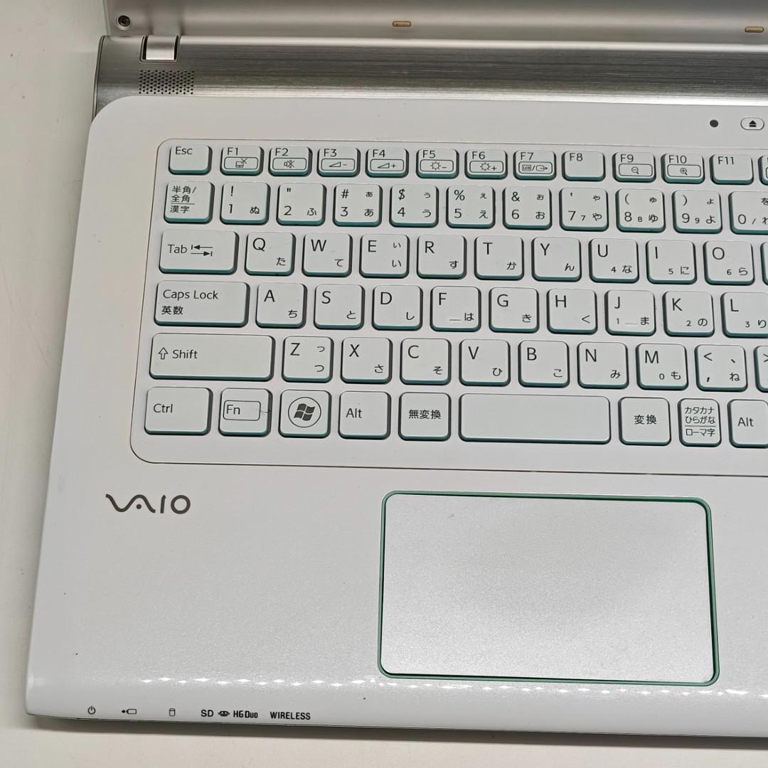 【VAIO】SVE 爆速i7 SSD512GB 16GB ホワイト ノートPC