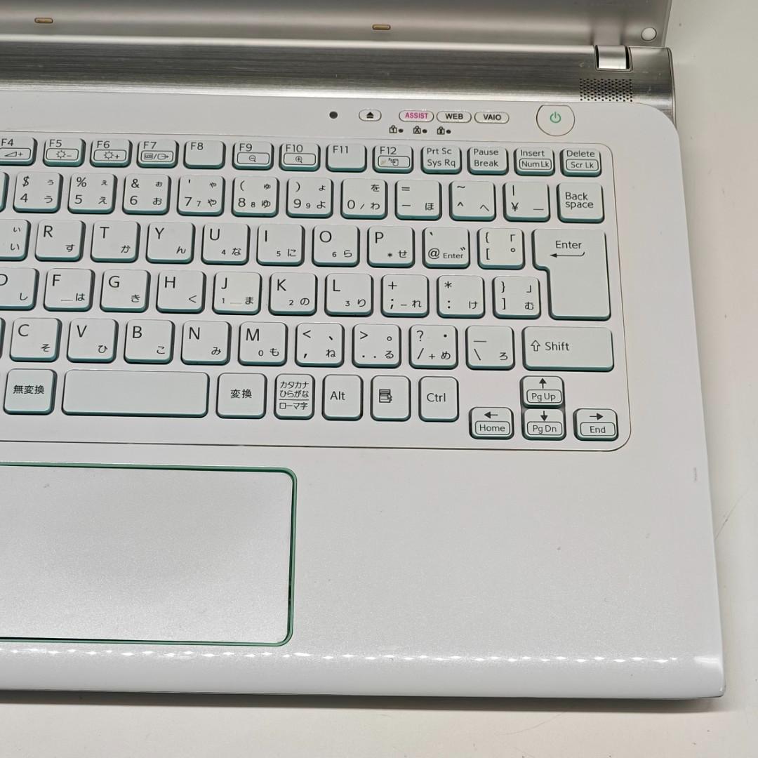 【VAIO】SVE 爆速i7 SSD512GB 16GB ホワイト ノートPC