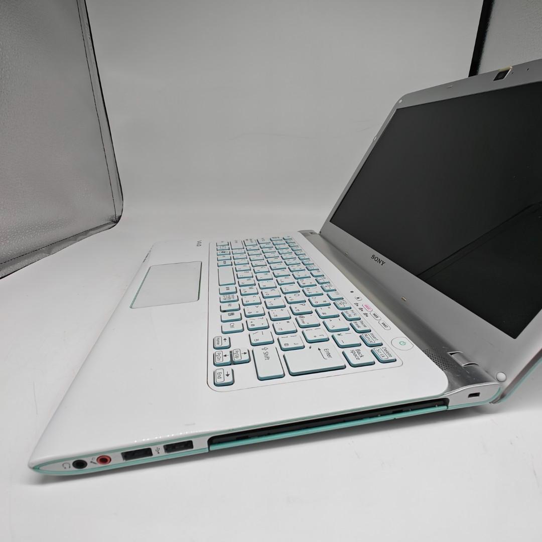 【VAIO】SVE 爆速i7 SSD512GB 16GB ホワイト ノートPC