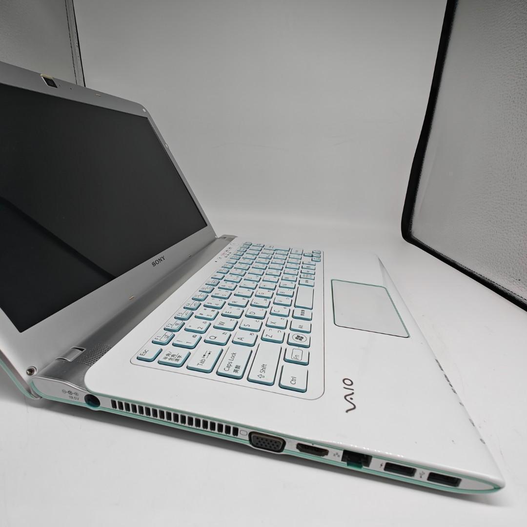 【VAIO】SVE 爆速i7 SSD512GB 16GB ホワイト ノートPC