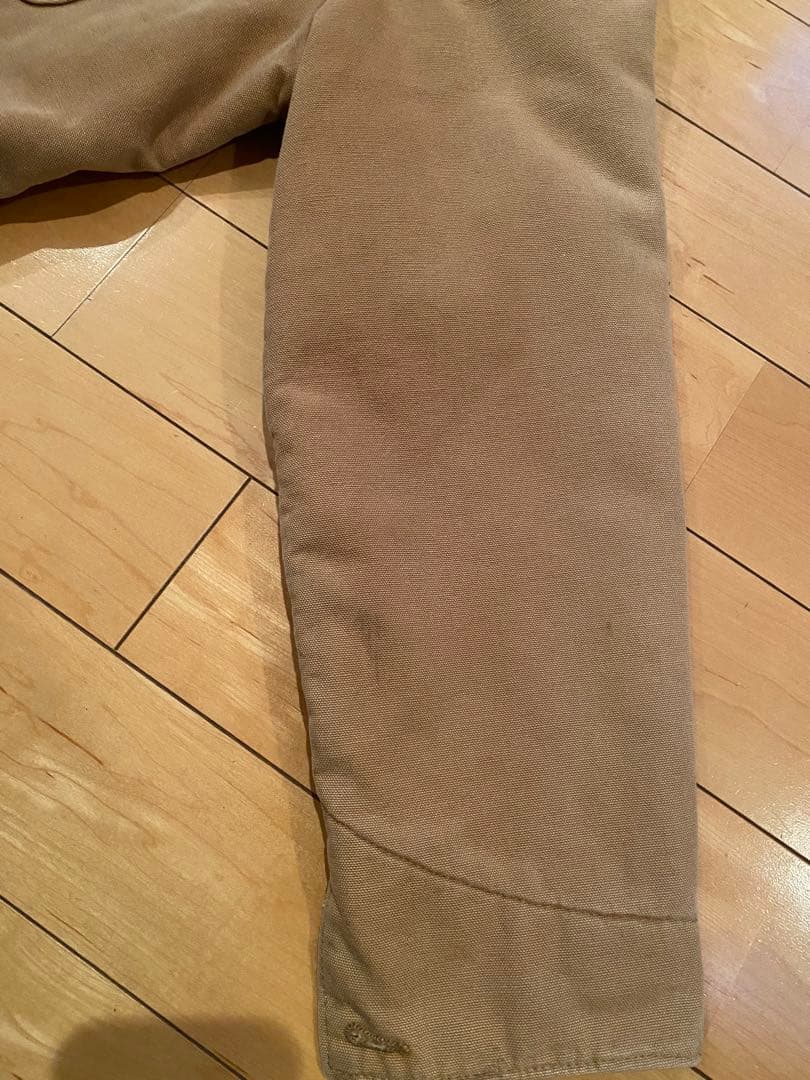 Carhartt ベージュ カバーオール　ミシガンチョアコート　USA製　90s