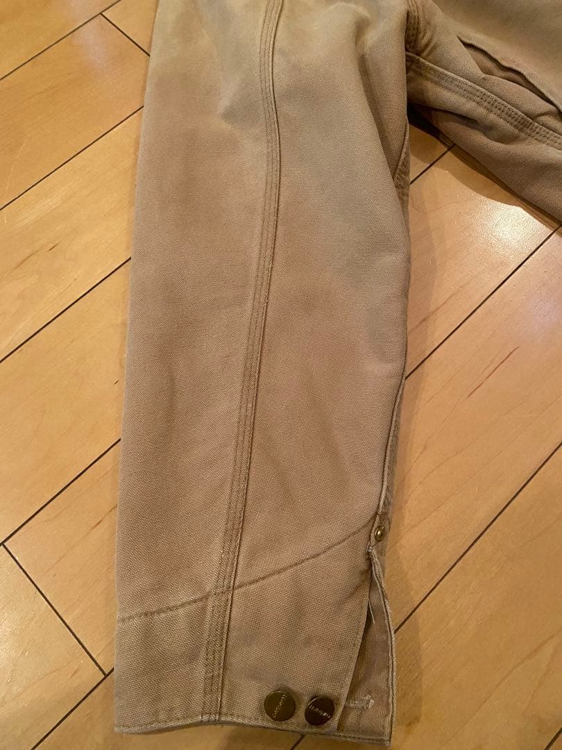 Carhartt ベージュ カバーオール　ミシガンチョアコート　USA製　90s