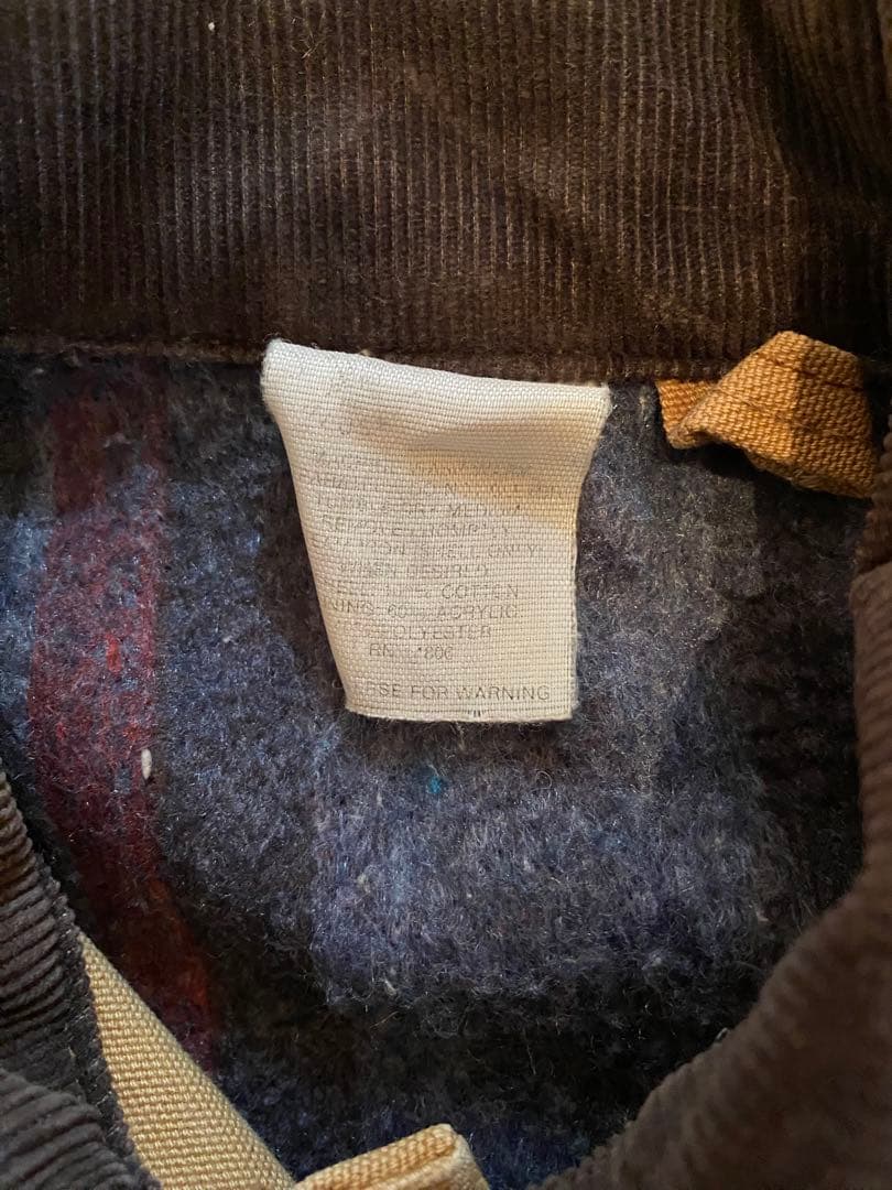 Carhartt ベージュ カバーオール　ミシガンチョアコート　USA製　90s