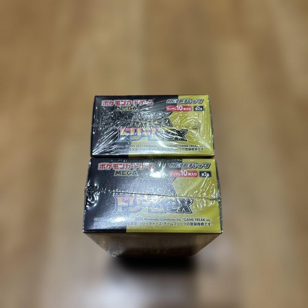 【新品未開封】ポケモンカード MEGAドリームex 4BOX シュリンク付き