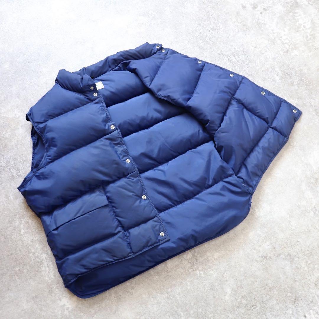 レア個体 USA製 80s L.L. Bean エルエルビーン ダウンベストXL