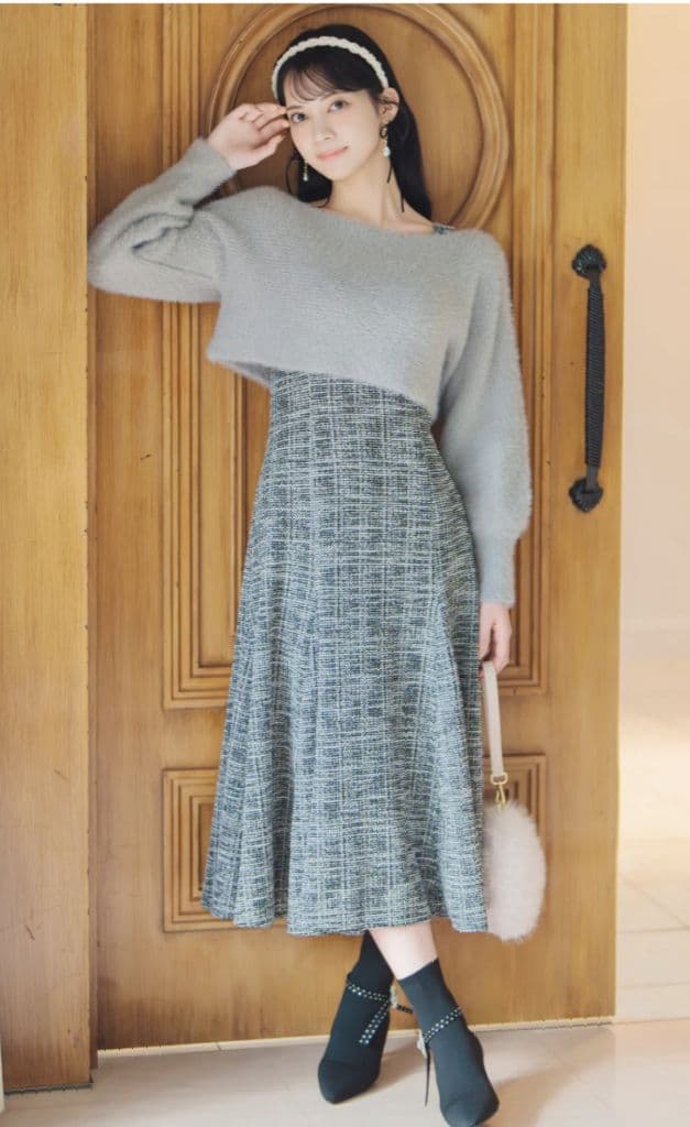 【新品】WILLSELECTION ワンピース×ニットSET