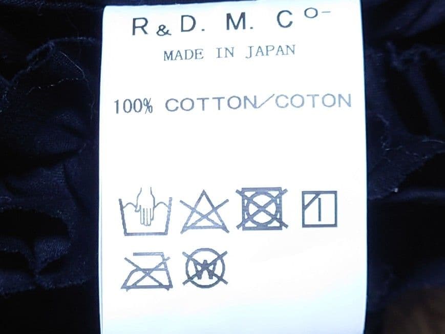 R&D.M.Co- FRILL BODY BAG フリルボディバック ブラック