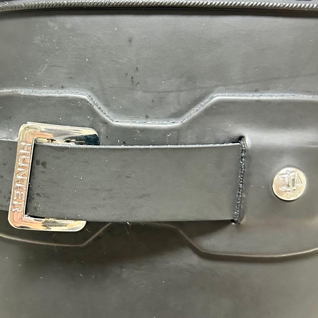 【新品・未使用】HUNTER ハンターレインブーツロングUK6 25cm 黒