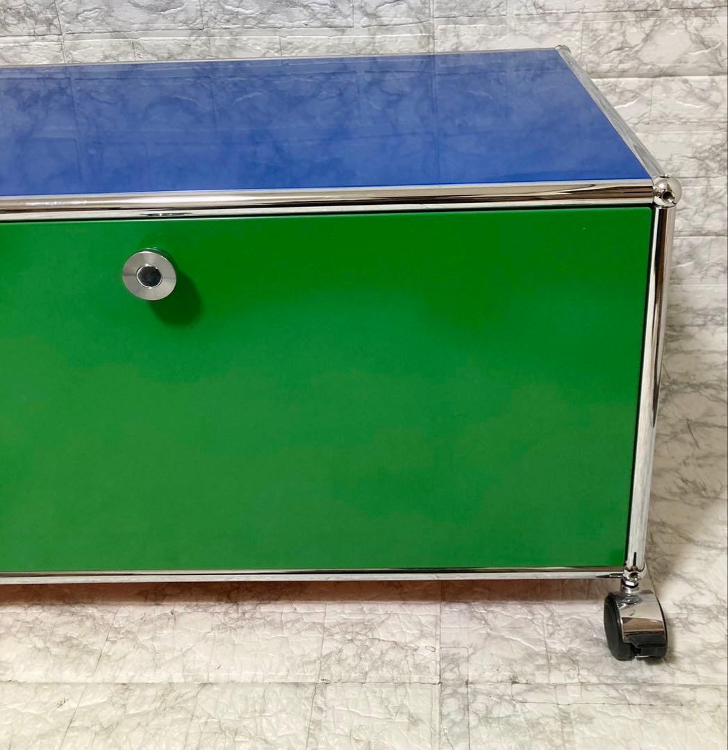 【希少 美品】USM ハラー ローボード マルチカラー キャスター付き 1段