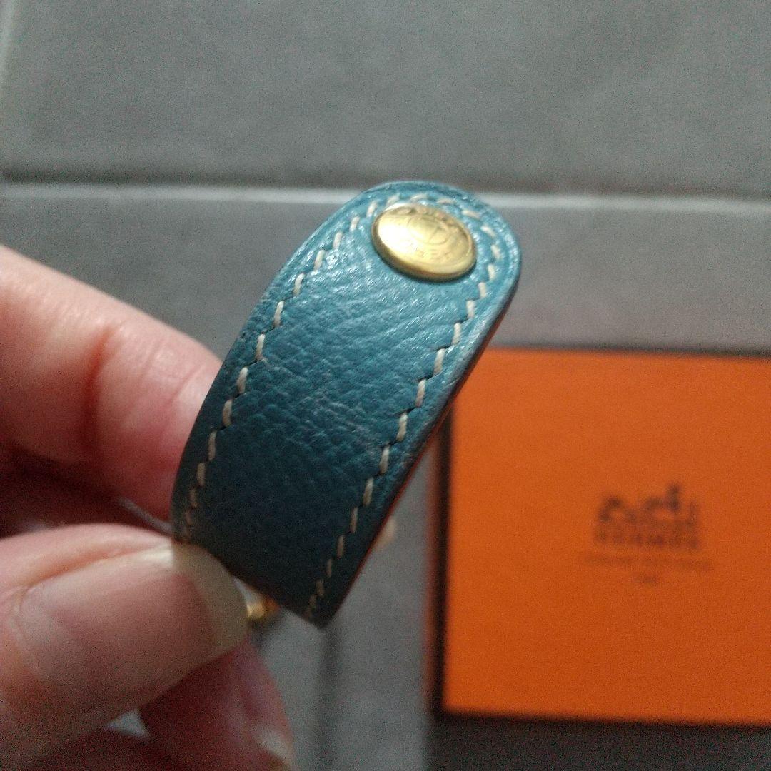 HERMES エルメス グローブホルダー ブルージーン