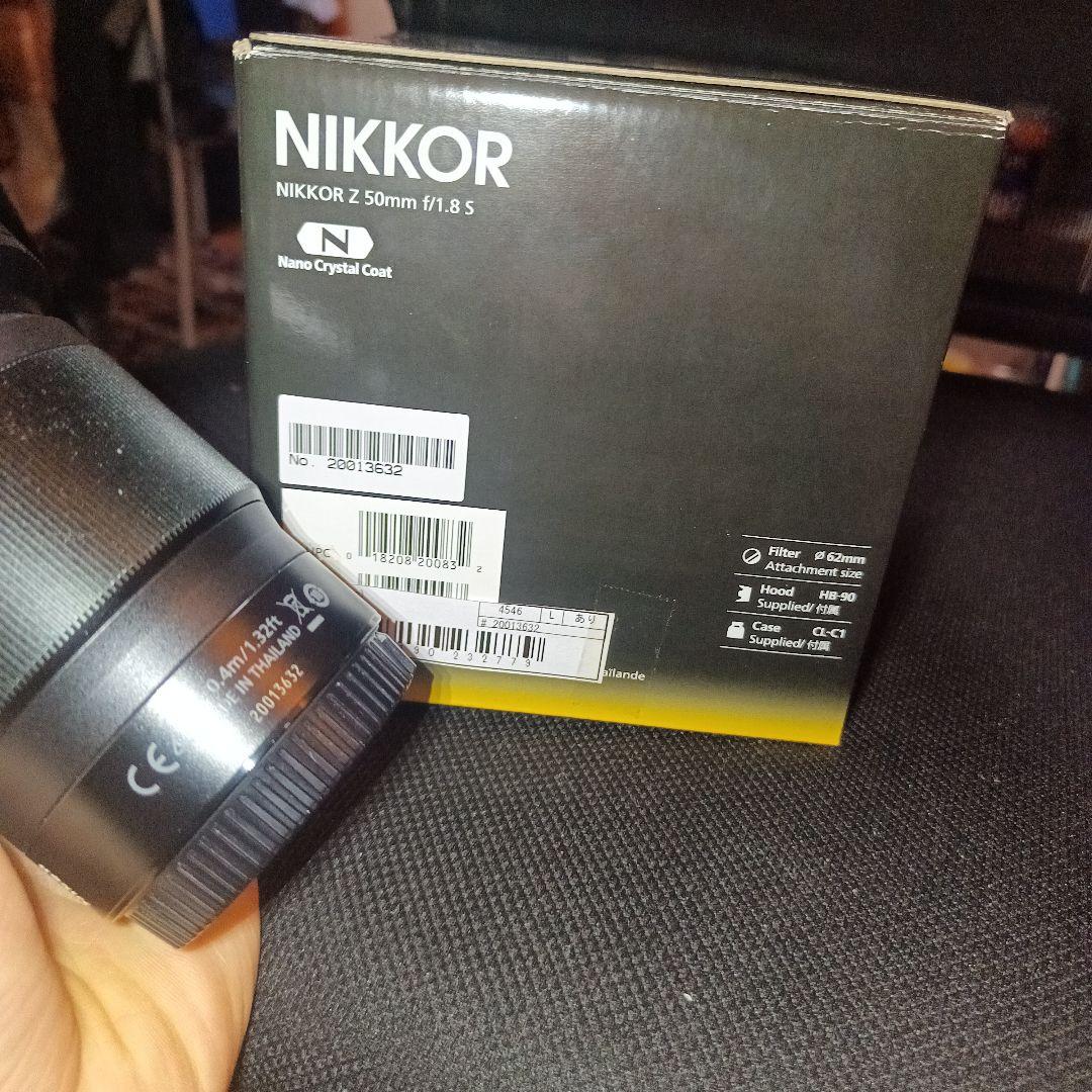 (美品)NIKKOR Z 50mm f/1.8 S レンズ (Z マウント)