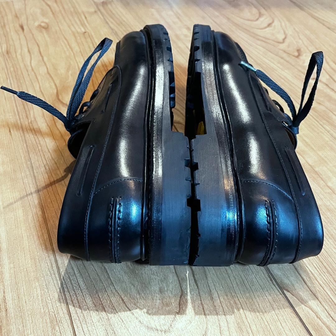 中古　24.5～25cm ジャランスリウァヤ デッキシューズ　98978 黒