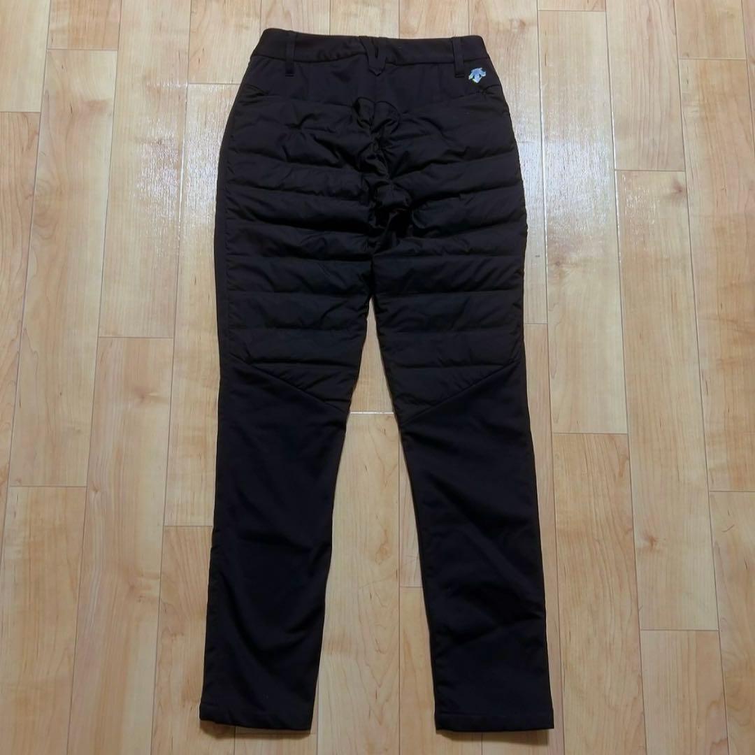 美品　デサントゴルフ　エアーポケットストレッチダウンパンツ　防風
