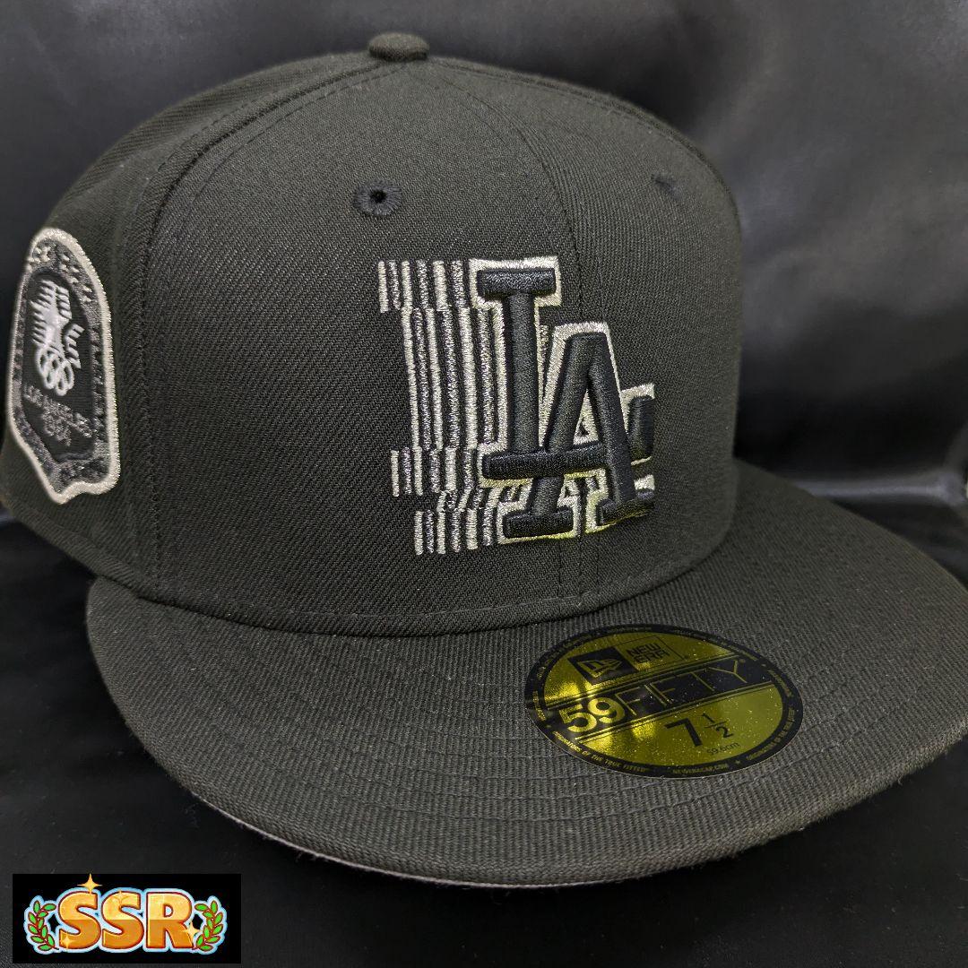 7-1/2 ロサンゼルス・ドジャース　海外別注　ニューエラ　オリンピックパッチ