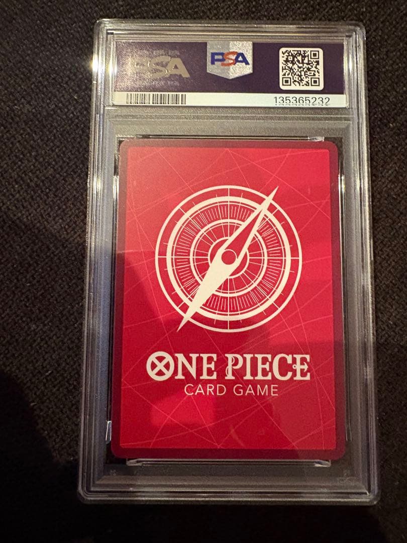 英語版　モンキー・D・ルフィ L リーダーパラレルST21-001 psa10