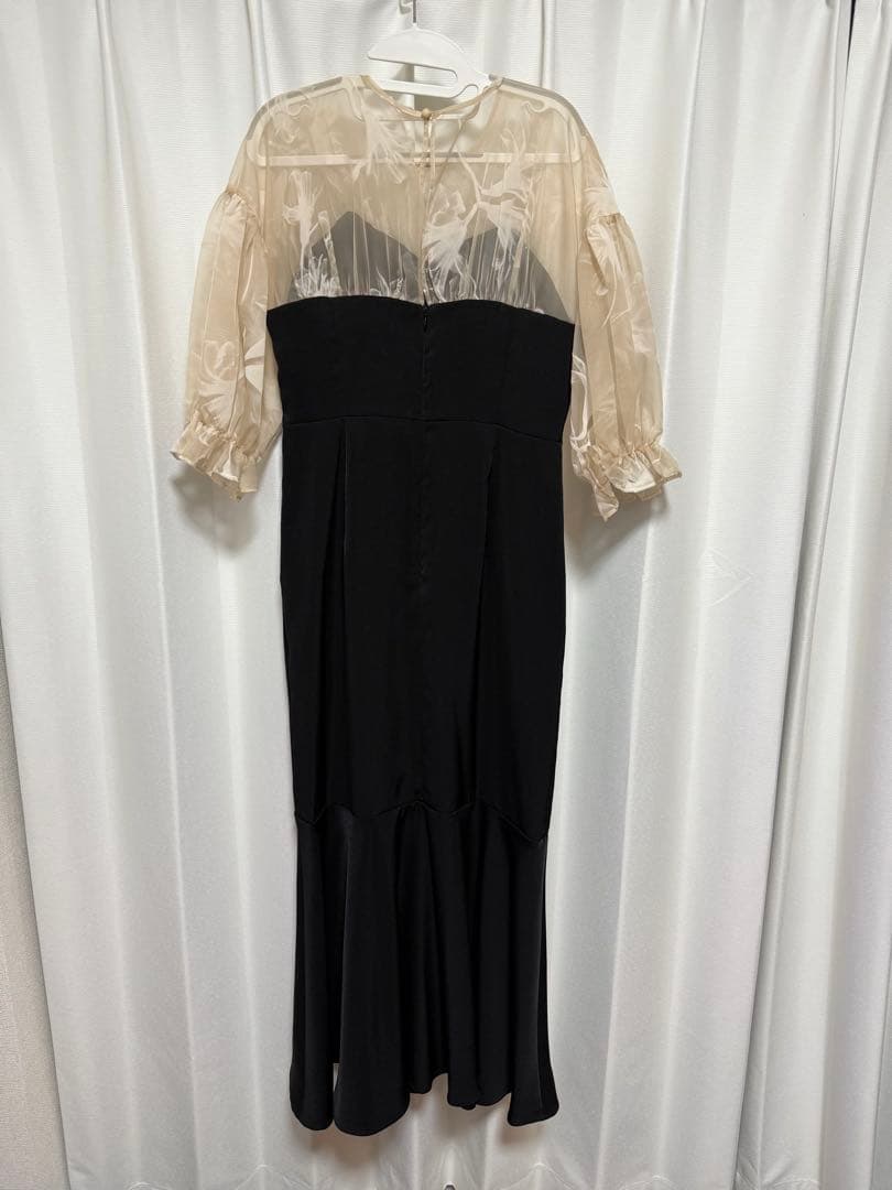 スーツ・フォーマル・ドレス sheer puff dress