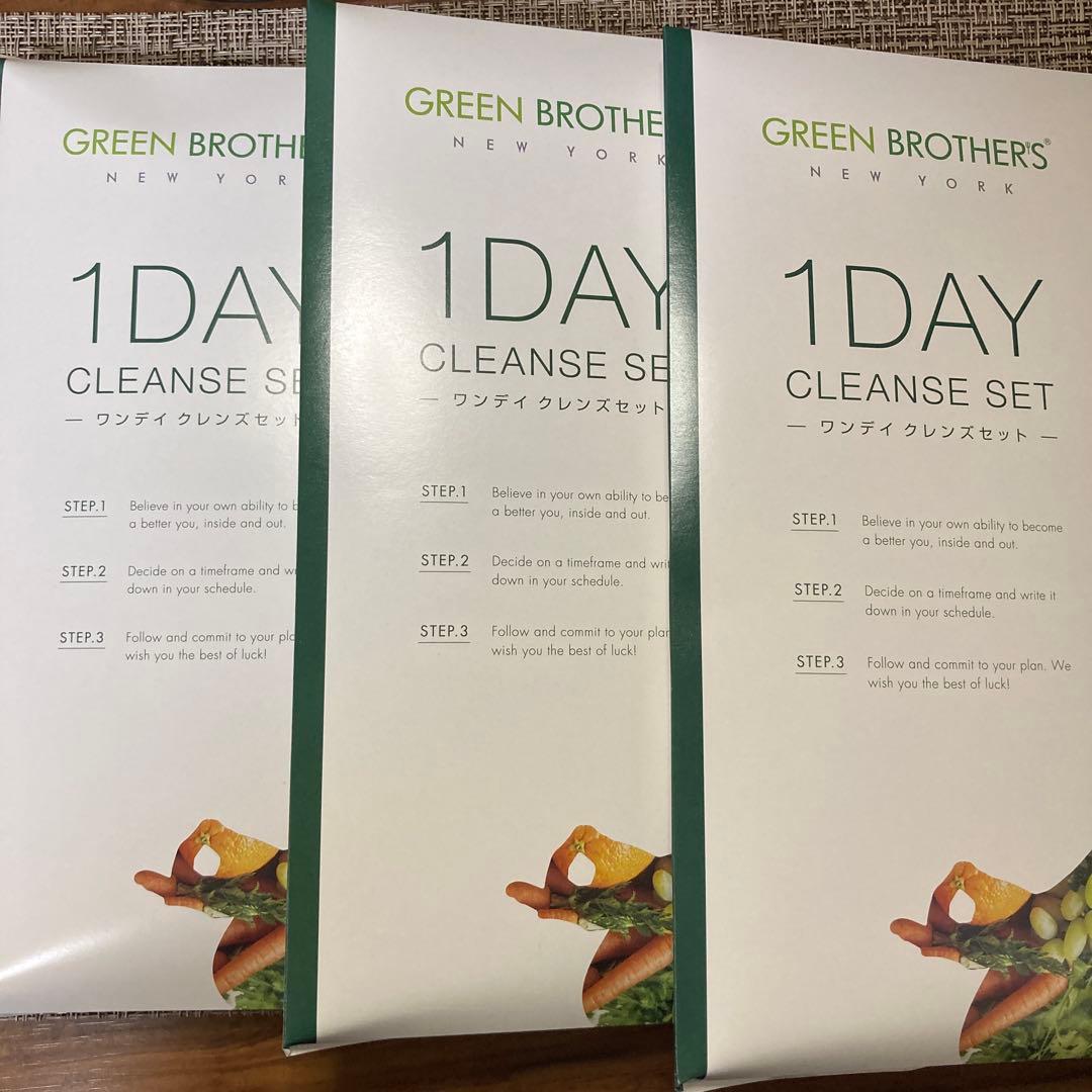 ワンデイクレンズセットGREEN BROTHERS 3セット