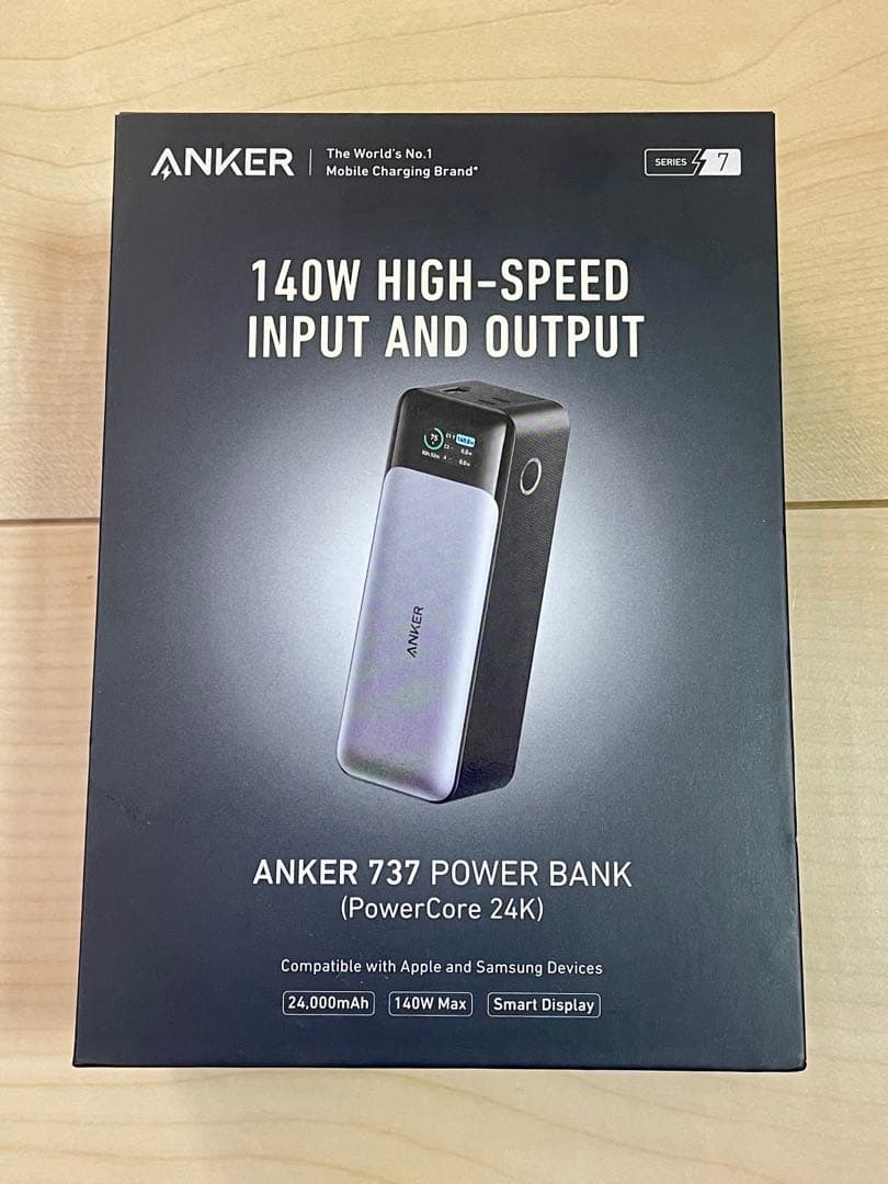 未使用品 ﻿ Anker 737 Power Bank 24000